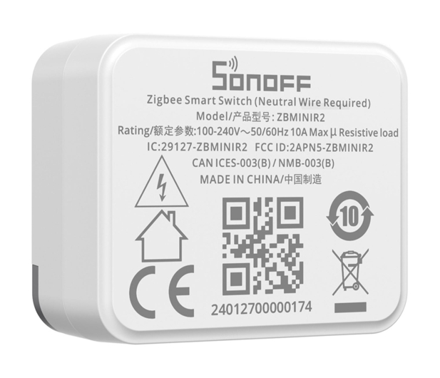 Sonoff Smart mini przełącznik ZigBee ZBMINIR2 - 1489935 - zdjęcie 2